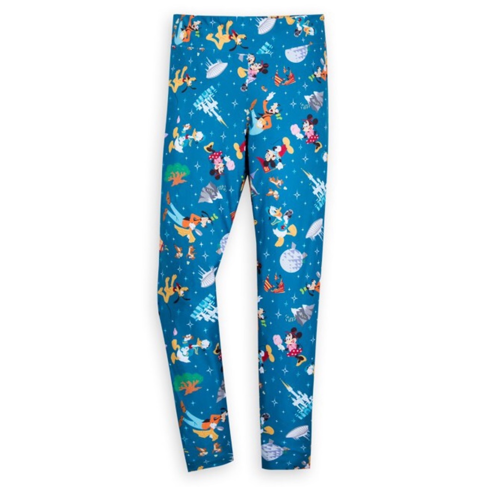 Mickey Mouse And Friends Leggings For Women Walt Disney World Parks Size Large L